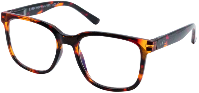 bril, brilletje, tortoiseglas, klinkende montuur, duo-kleur