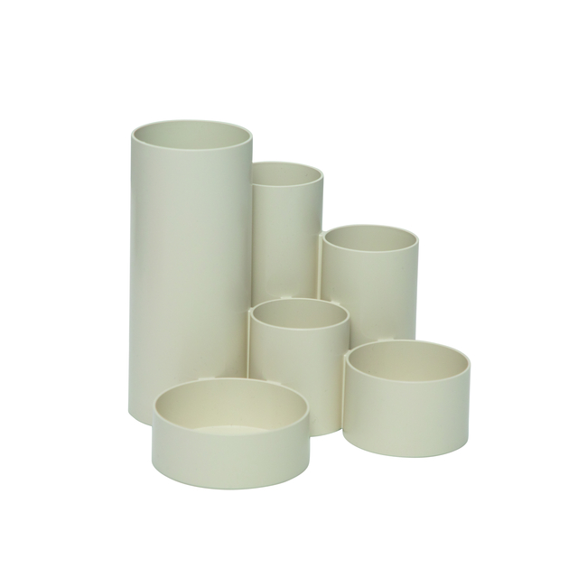 Pennenkoker MAUL tubo 6-vaks Ø150x125mm wit Pennenkoker MAUL tubo 6-vaks Ø150x125mm wit