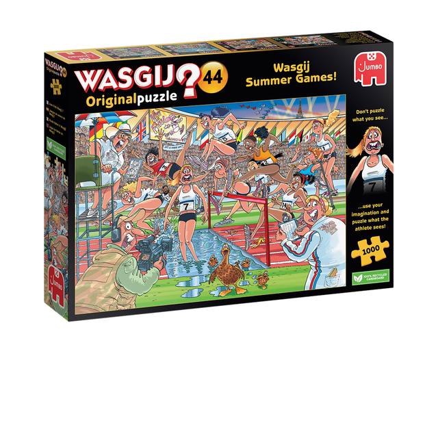 Puzzel Wasgij Original Zomerspelen! 1000 stukjes Puzzel Wasgij Original Zomerspelen! 1000 stukjes