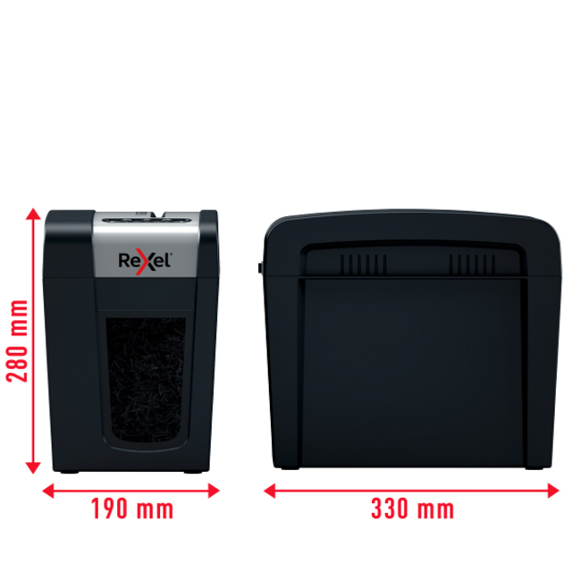 Papiervernietiger Rexel Secure MC3-SL P5 snippers 2x15mm