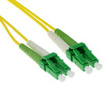 ACT 10 meter LSZH Singlemode 9/125 OS2  glasvezel patchkabel duplex met LC/APC8 connectoren