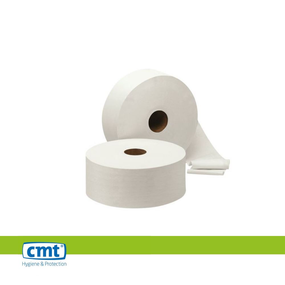 CMT Toiletpapier Mini Jumbo Eco Rec 2lgs 180m pak 12rol