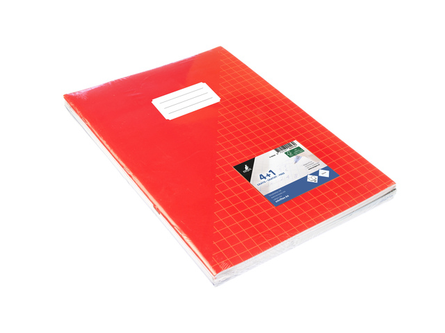 notitieboek, boekje, a4, puncher, kunststof beschermlaag