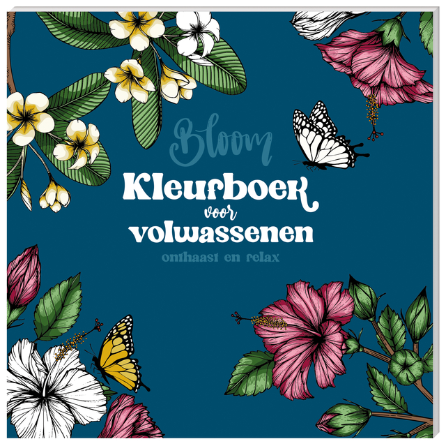 Kleurboek voor volwassenen Interstat Bloom Kleurboek voor volwassenen Interstat Bloom