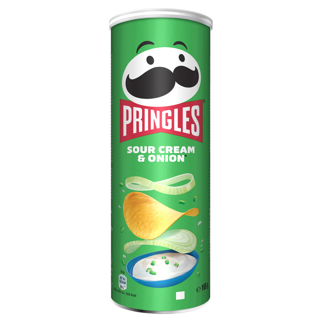 Chips Pringles sour cream onion 165gr Chips Pringles sour cream onion 165gr