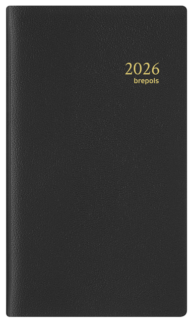 Agenda 2026 Brepols Interplan Genova 7dagen/2pagina's spiraal zwart Agenda 2026 Brepols Interplan Genova 7dagen/2pagina's spiraal zwart