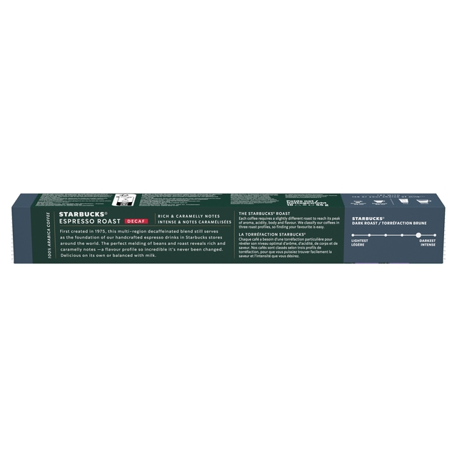 espresso roast, decaf, stick pack, coffee bar, packaging label