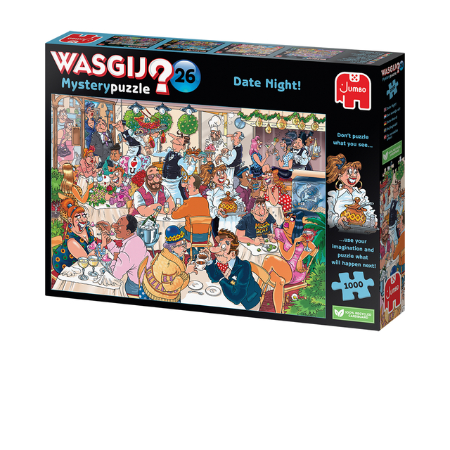 Puzzel Wasgij Mystery 26 Date Night! 1000 stukjes