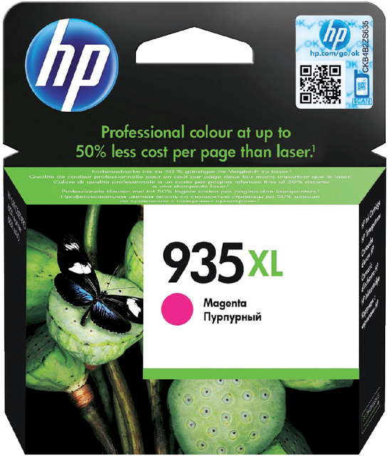 Inktcartridge HP C2P25AE 935XL rood Inktcartridge HP C2P25AE 935XL rood