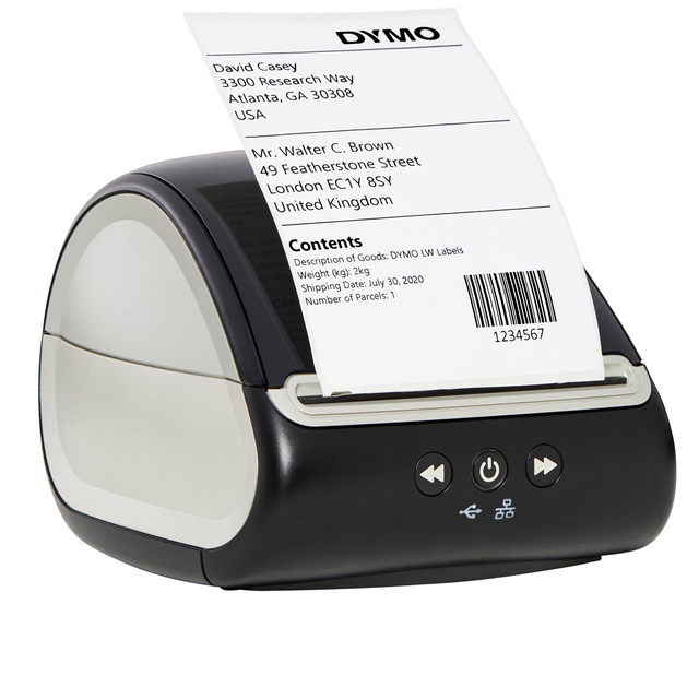 Labelprinter Dymo LabelWriter 5XL desktop zwart Labelprinter Dymo LabelWriter 5XL desktop zwart