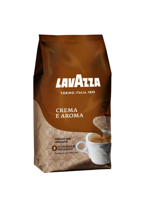 Koffie Lavazza bonen Crema & Aroma1000gr Koffie Lavazza bonen Crema & Aroma1000gr