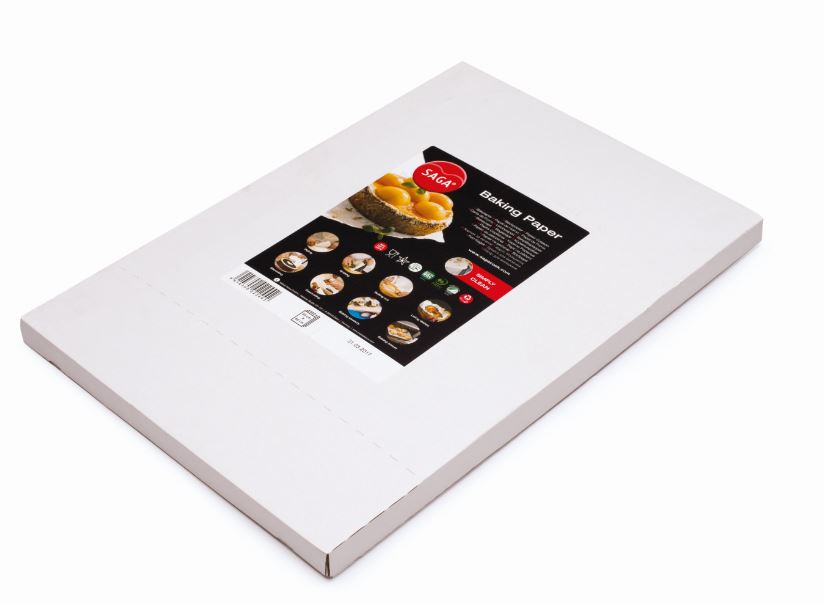 Bakplaatpapier siliconen coating 40x60cm 41gr Wit 500vels