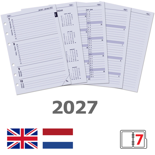 agenda, planner, calendar, 2027, notitieblok