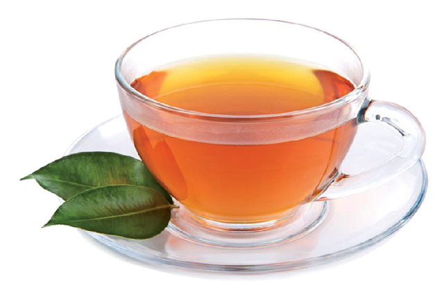 thee, glas, kop, thee-infusion, theeblad