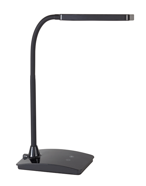 Bureaulamp MAUL Pearly LED voet dimbaar colour vario zwart Bureaulamp MAUL Pearly LED voet dimbaar colour vario zwart