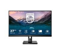 computermonitor, 27 inch, Philips, zwart, breedbeeld