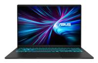 laptop, toetsenbord?, zwart, blauw gloed, beeldscherm