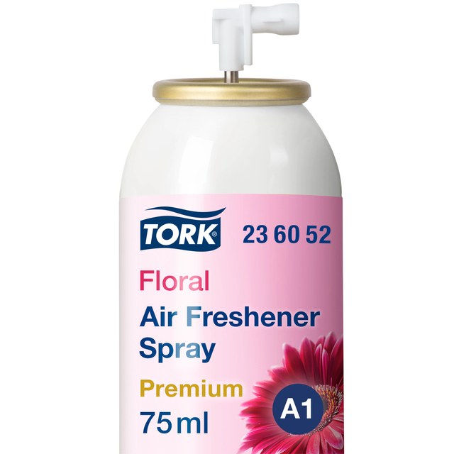 Luchtverfrisser Tork A1 Premium spray bloemen 236052 Luchtverfrisser Tork A1 Premium spray bloemen 236052