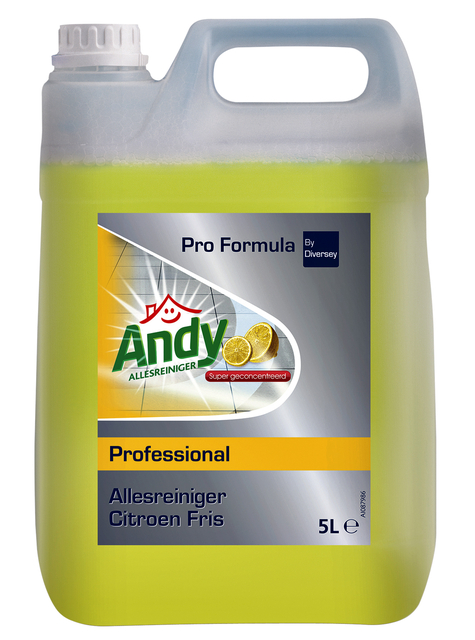 Allesreiniger Andy citroen fris 5 liter Allesreiniger Andy citroen fris 5 liter