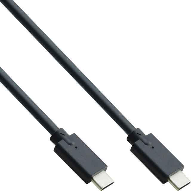 Kabel inLine USB-C 3.2 GEN.2 M/M 2 meter zwart Kabel inLine USB-C 3.2 GEN.2 M/M 2 meter zwart