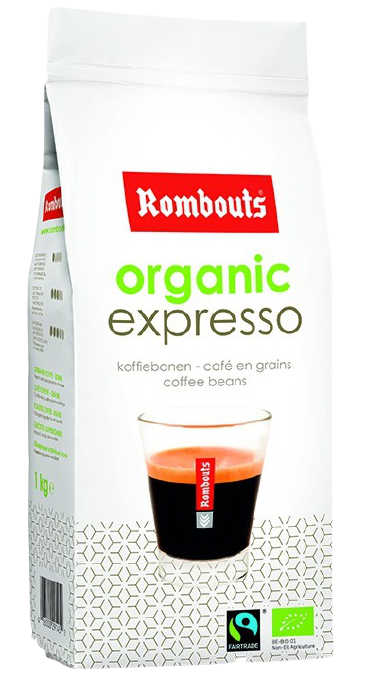 Rombouts BIO EXPRESSO MH KOFFIE 1KG Rombouts BIO EXPRESSO MH KOFFIE 1KG
