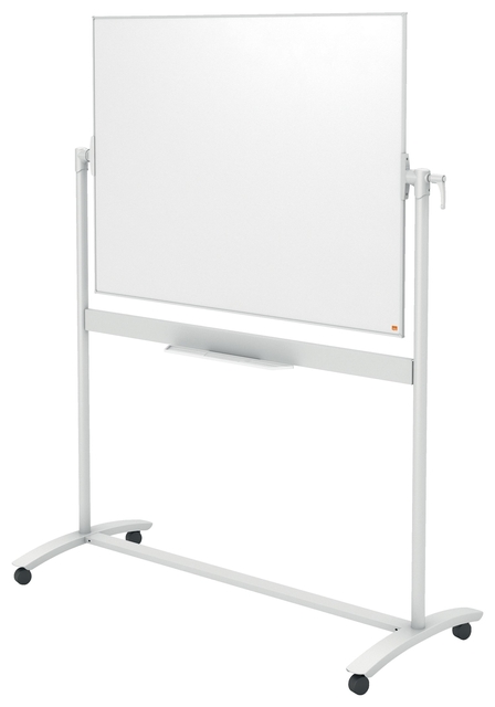 Whiteboard Nobo kantelbord mobiele 90x120cm staal