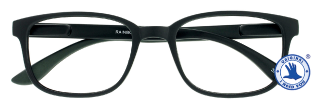 Leesbril I Need You +2.00 dpt Rainbow zwart
