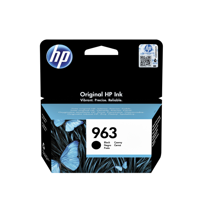 Inktcartridge HP 3JA26AE 963 zwart Inktcartridge HP 3JA26AE 963 zwart