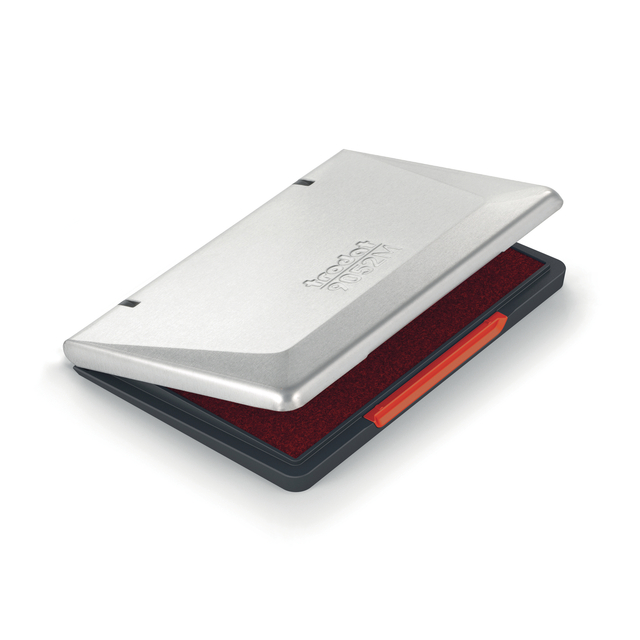 Inktkussen Trodat metaal 9052M 110x70mm rood