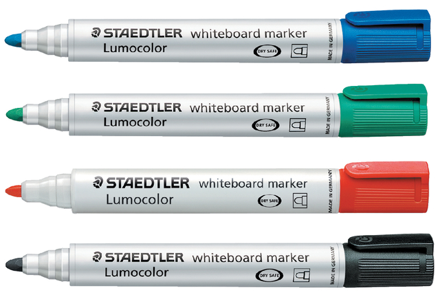 Whiteboardmarker Staedtler Lumocolor 351 rond rood 2mm