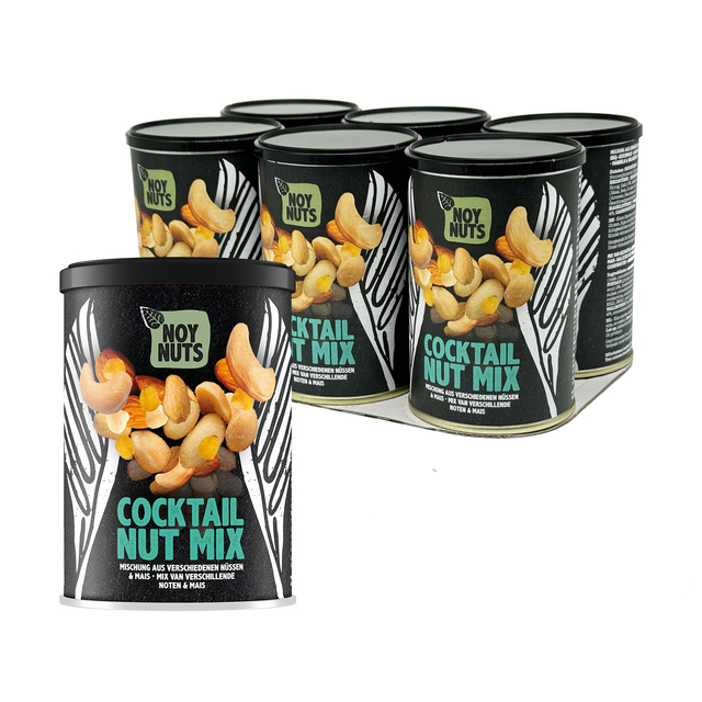 Cocktailnoten NoyNuts mix blik 100 gram Cocktailnoten NoyNuts mix blik 100 gram