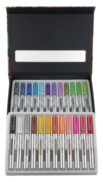 Acrylmarkers Nassau set à 24 kleuren
