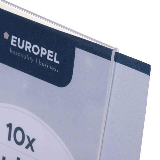 brand logo, Europa hotel display, packaging, 10x, blue box