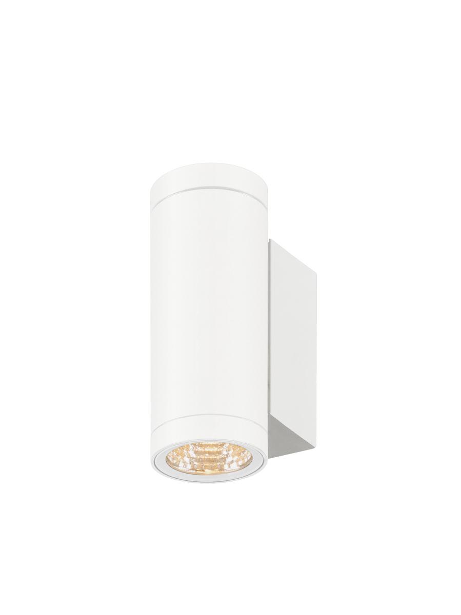 wandlamp, muurlamp, witte lamp, LED spotlight, cilindrisch