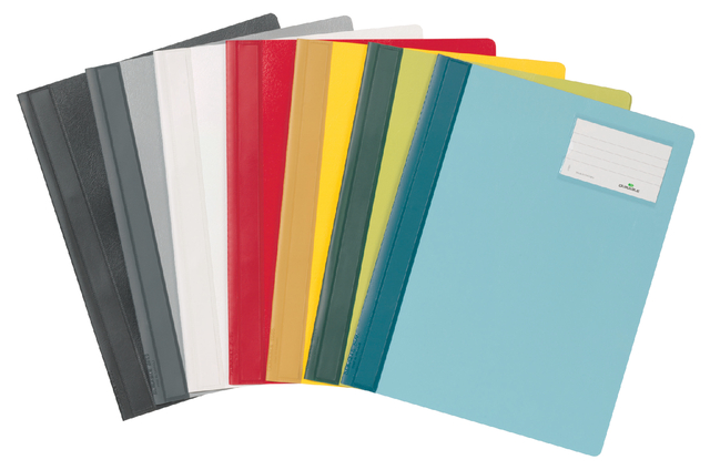 Snelhechter Durable A4 PVC etiketvenster zwart