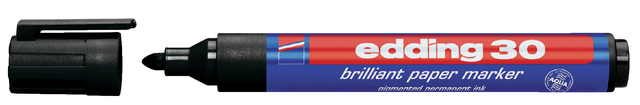 Viltstift edding 30 brilliant rond 1.5-3mm zwart Viltstift edding 30 brilliant rond 1.5-3mm zwart
