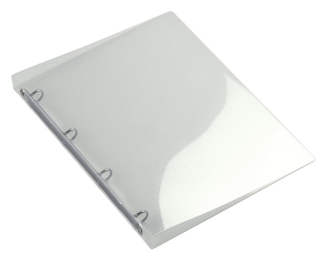 Ringband HF2 4-rings A4-16mm transparant wit Ringband HF2 4-rings A4-16mm transparant wit