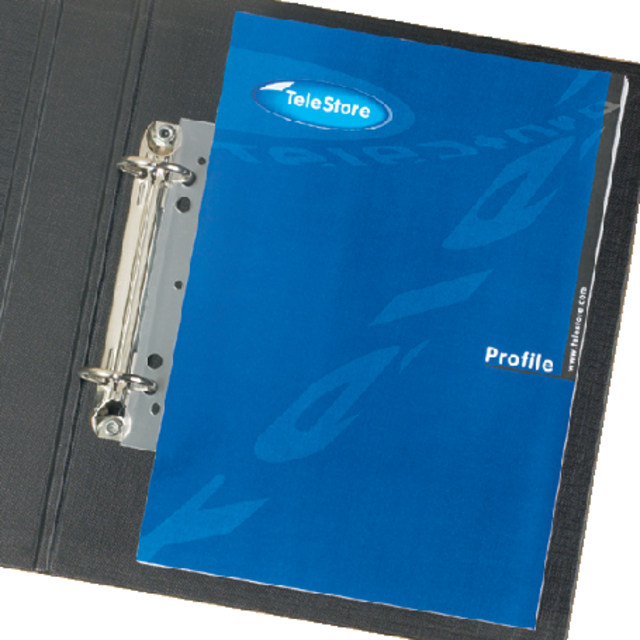 Opbergstrip Djois filestrip 125mm 2rings transparant 50 stuks Opbergstrip Djois filestrip 125mm 2rings transparant 50 stuks