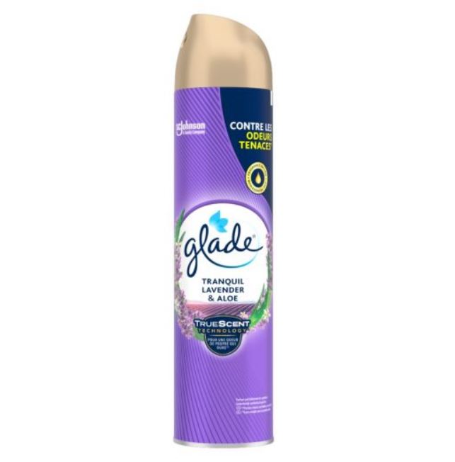 Luchtverfrisser Glade Lavendel en Aloe doos 6x300ml