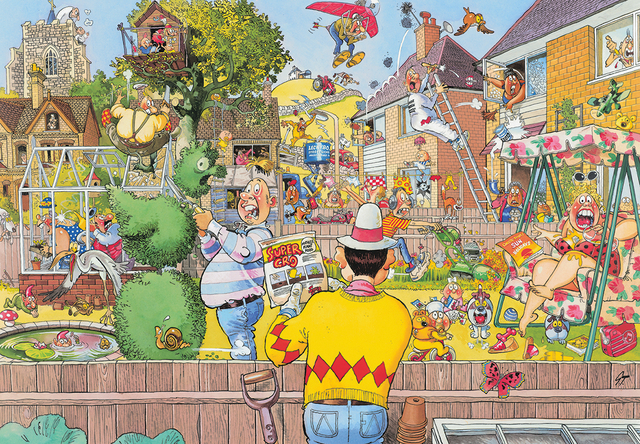 Puzzel Wasgij Original 6 Het Groeit Als Kool! 1000 stukjes