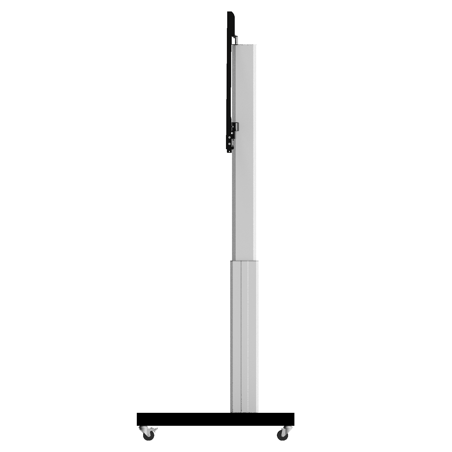 Elektrisch in hoogte verstelbaar rolstatief en verrijdbare houder, Lite serie met 50 cm slag