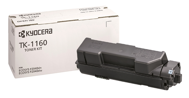 Toner Kyocera TK-1160K zwart Toner Kyocera TK-1160K zwart