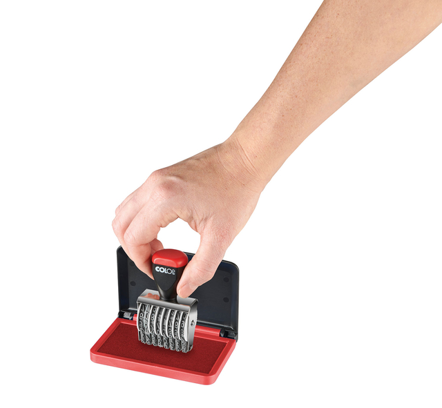 Inktkussen Colop Micro 1 90x50mm rood