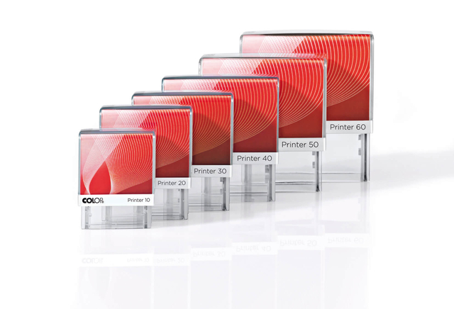 Tekststempel Colop Printer 30 personaliseerbaar rood