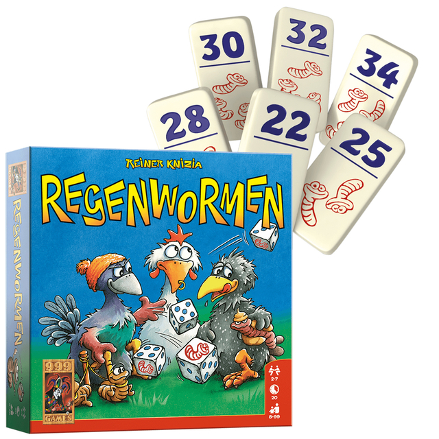 klassiek spel, dobbelstenen, tegels, dieren thema, bordspel set