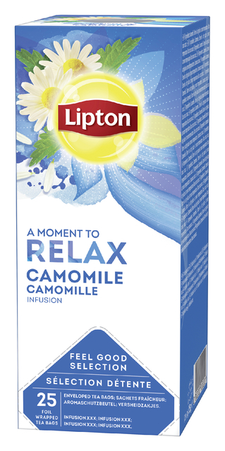 Thee Lipton Relax camomile 25x1.5gr Thee Lipton Relax camomile 25x1.5gr