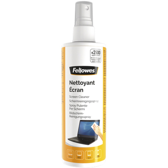 Reiniger Fellowes beeldscherm spray 250ml Reiniger Fellowes beeldscherm spray 250ml