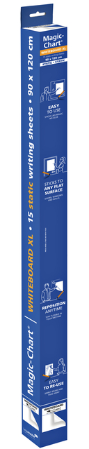 Magic-Chart Legamaster whiteboard XL 90x120cm wit 15 vel