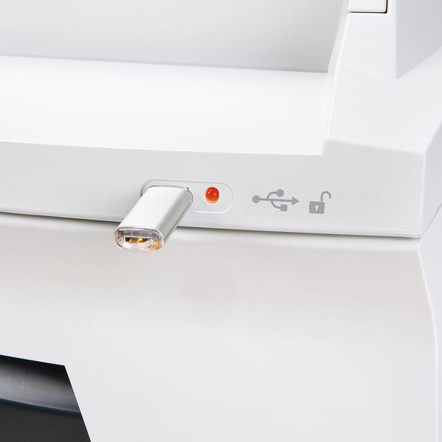 USB, knop, LED, printer, faciliteiten