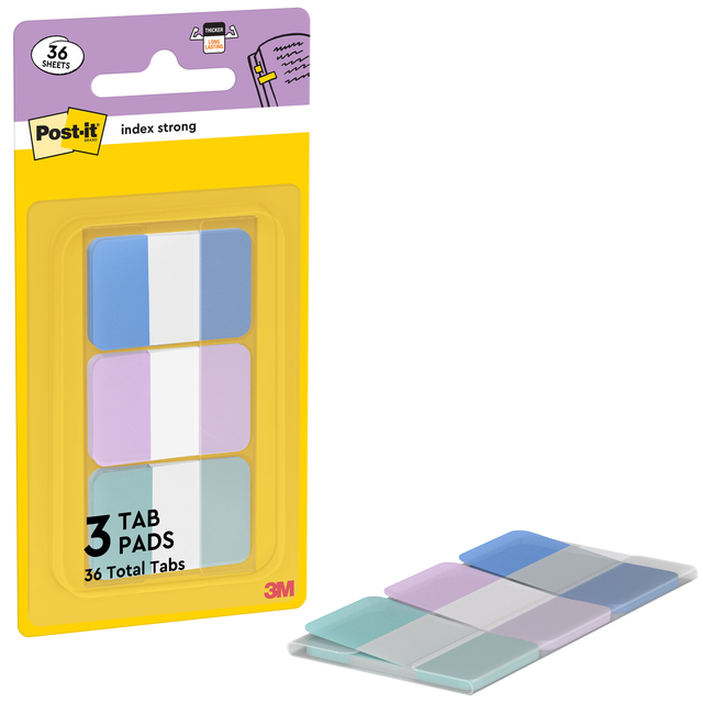 post-it, sticky notes, mini tabs, color blocks, 3M